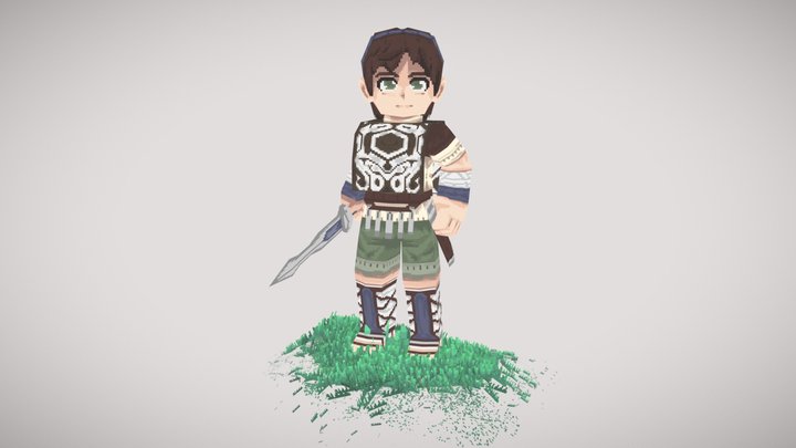 [Shadow of the Colossus] TheWanderer 3D Model