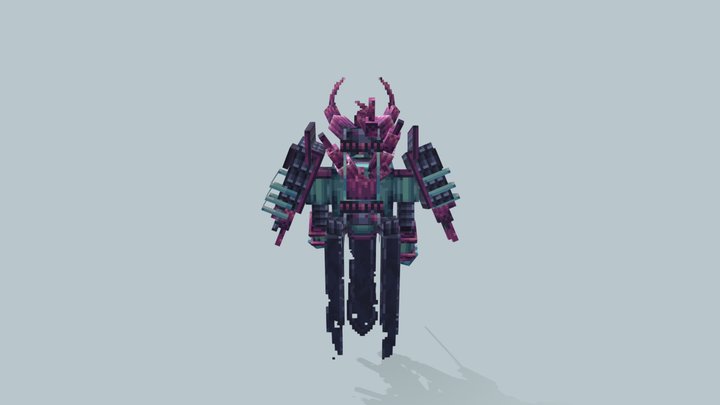 Dark Ghost King 3D Model