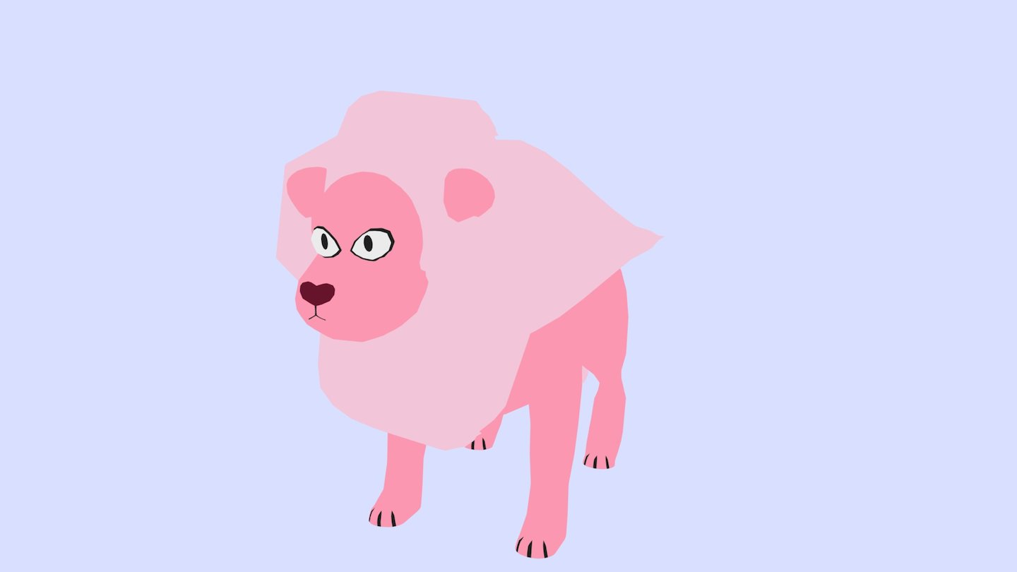 30Days3D Day 14: Lion