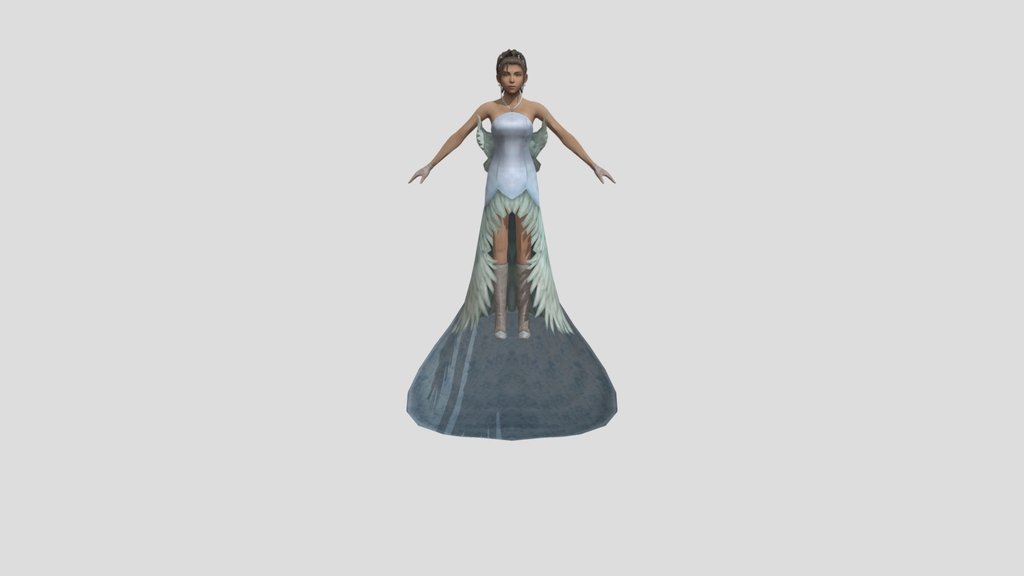High Poly Yuna Wedding