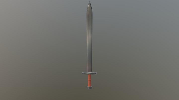 Shawn_Felski_DIG_4780_Assignment_6_Sword 3D Model