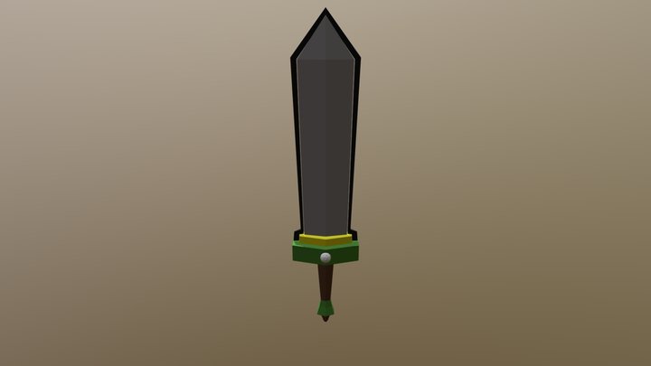 Basic sword 3D Model