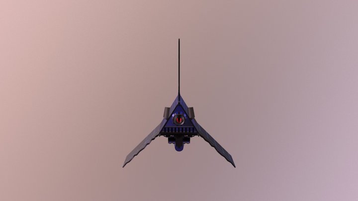 Skyhopper - but it's a shark 3D Model