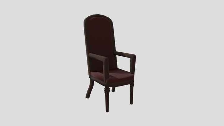 Old Chair 3D Model