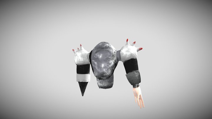 Attack Robot 3D Model