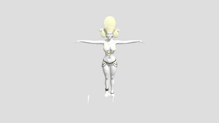 Maa Kali 3D model rigged 3D Model