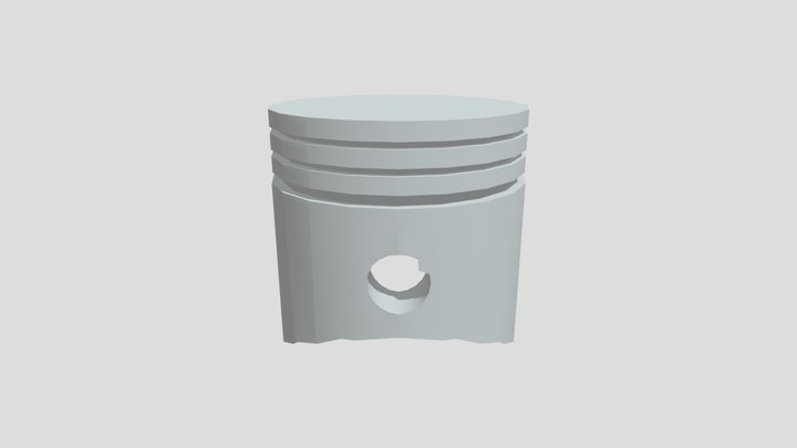Pistão 3D Model