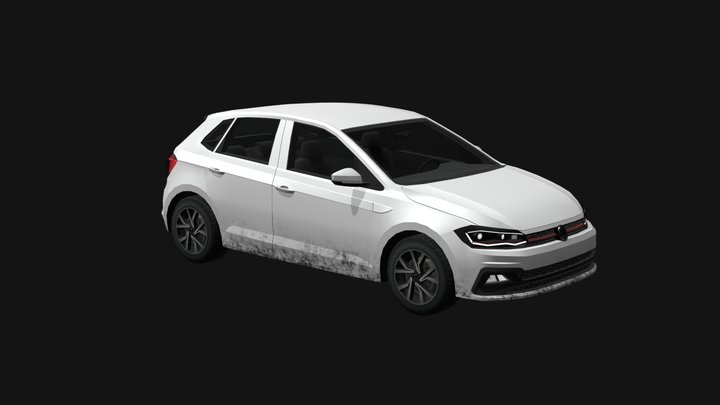 Volkswagen Polo GTI 2018 3D Model