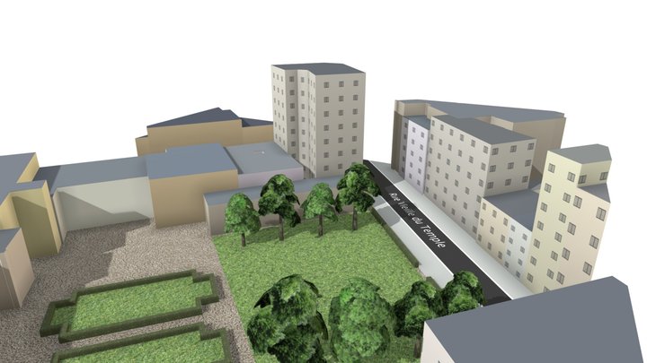 Avec Texture 3D Model