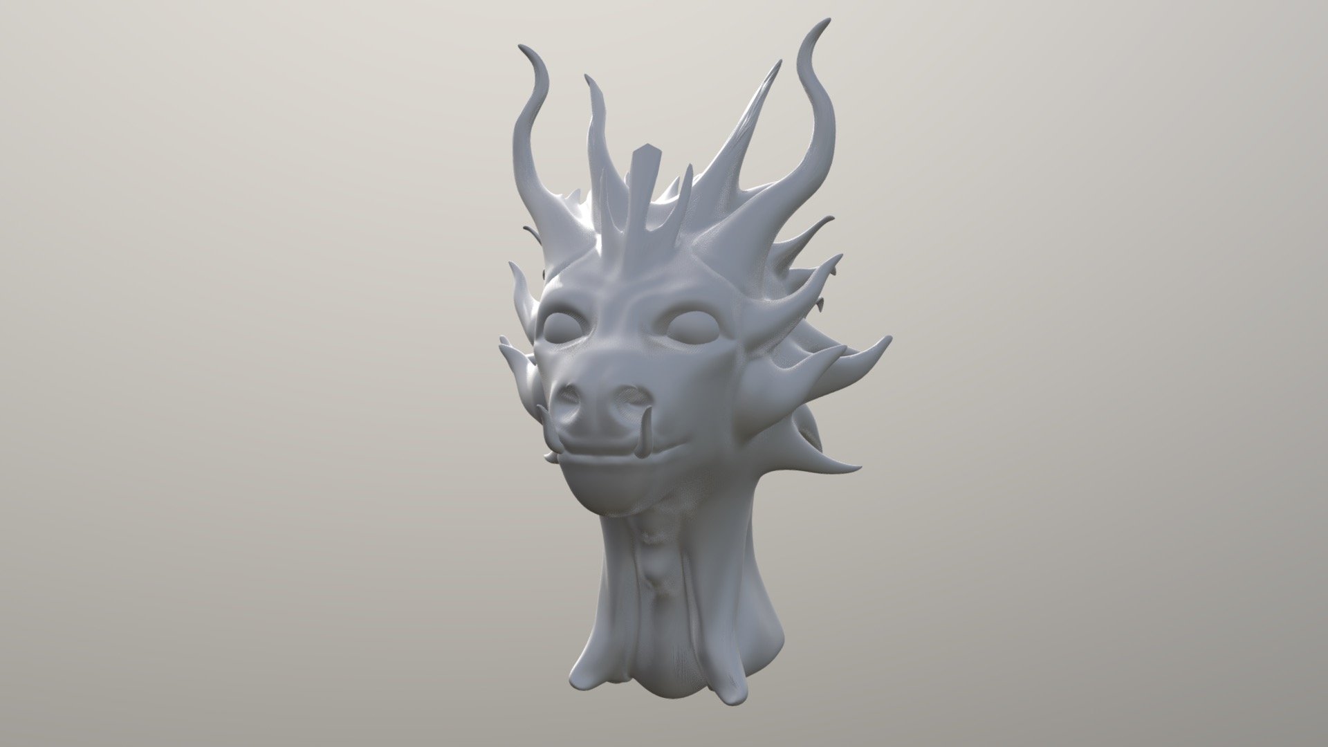 First Sculpt - 3D model by Calfan [a384cc3] - Sketchfab