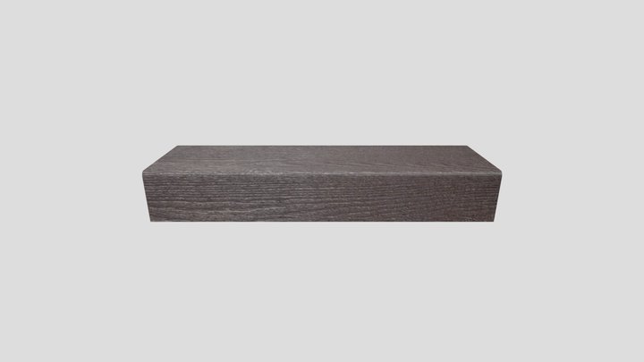 Ступень "Дерево" коричневая 3D Model