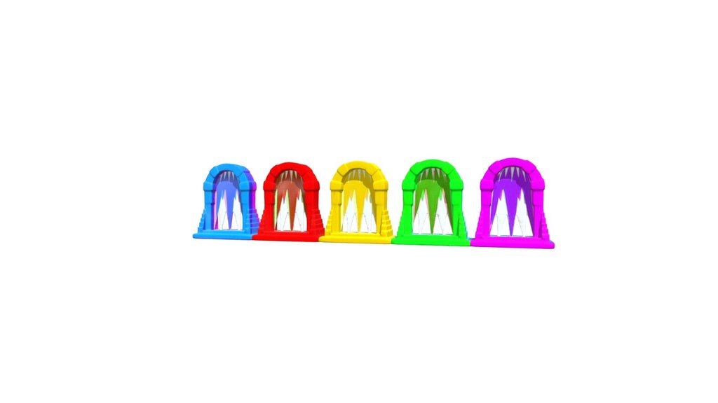 Five Rainbow Arches