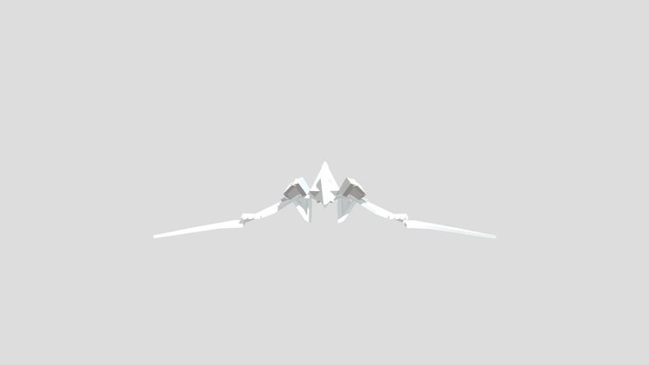 AR WING (starfox) updated version 3D Model