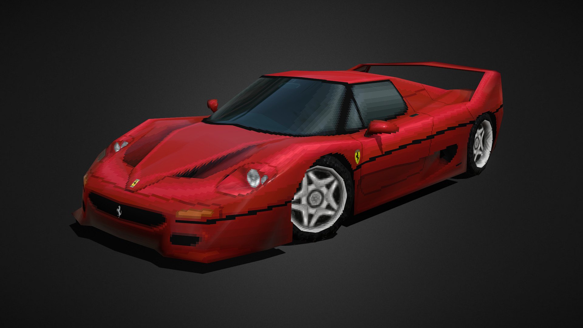 Ferrari F50 [GT2/PSX Style] - 3D model by Samuel M. Liberato ...