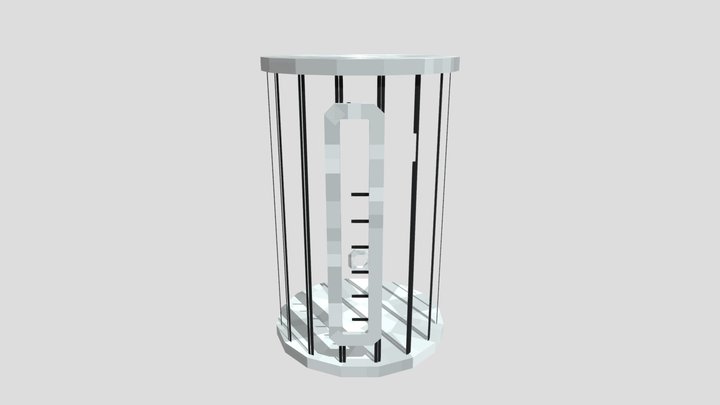 oil tanker for Minecraft block item 3D Model