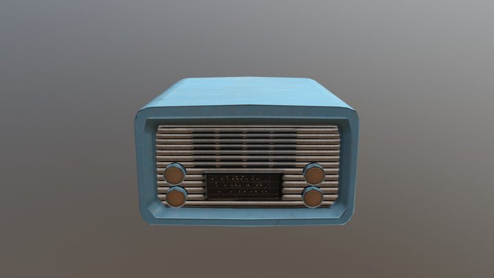 Radio prop 3D Model