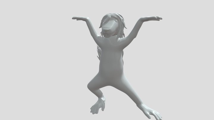 FULLMETAL ALCHEMIST_Dog+kid 3D Model