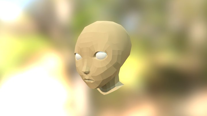 Pràctica 3, bust d'una escultura, AME 3D Model