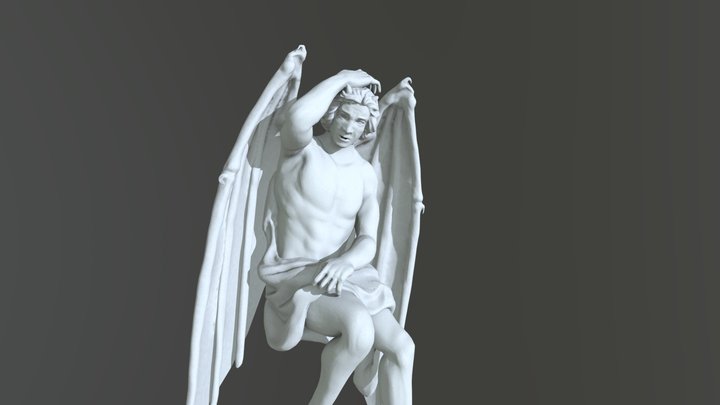 Le Génie du Mal replica 3D Model