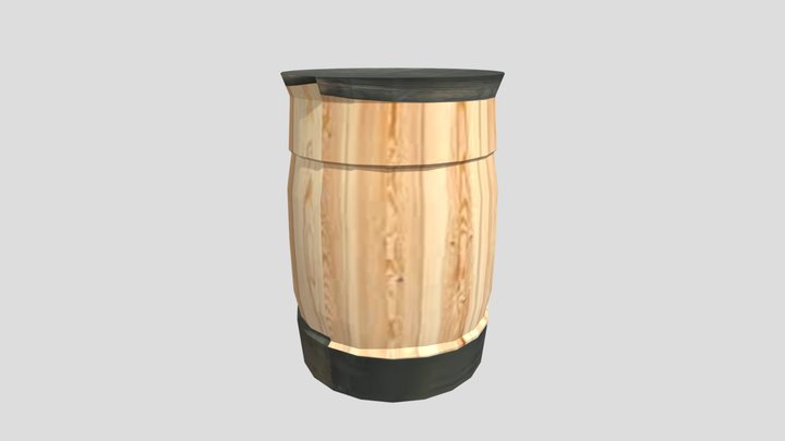 I HATE THIS BARREL 3D Model