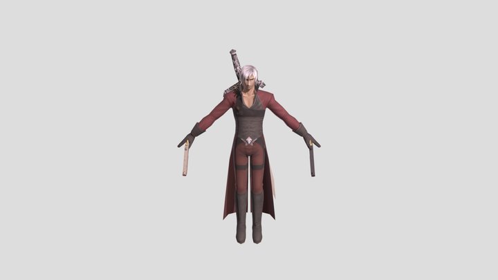 Dante Shin Megami Tensei Nocturne 3D Model
