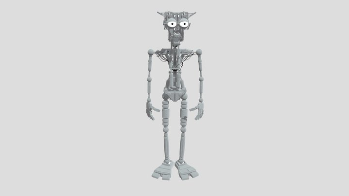 Movie_ Endoskeleton 3D Model