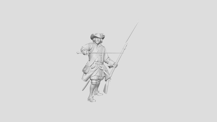 Swedish Musketeer – Kostenloses 3D-Modell STL