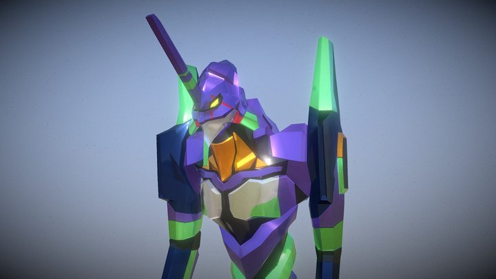 Eva-01 Ver.01 3D Model