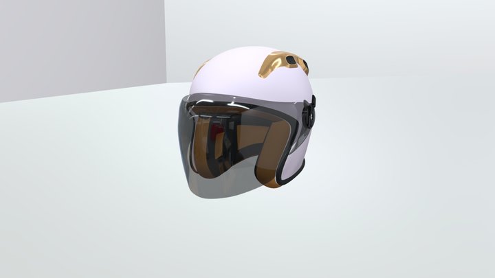 Astra Ordinary Helmet 3D Model