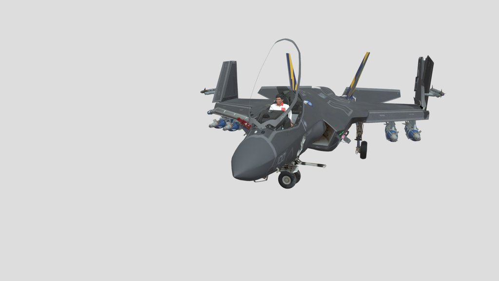 F-35 C Lighting II + Pedro Castillo - Full Pack