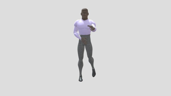 Frozone Realistic 3D Model