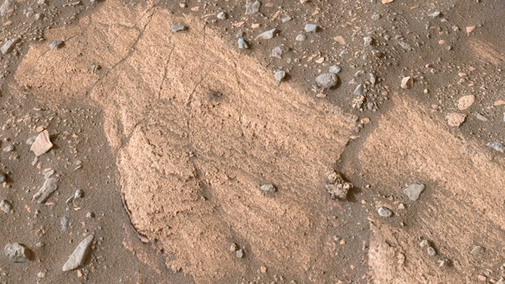 M2020 ZCAM -- Rose River Falls abrasion, Sol 455 – Kostenloses 3D-Modell STL