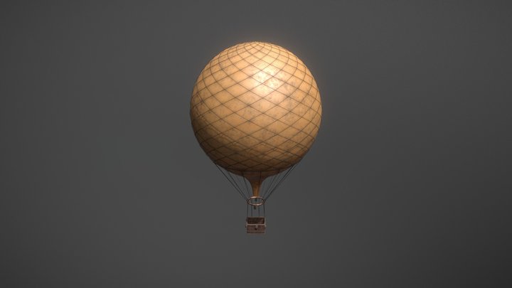Old Balloon 3D Model