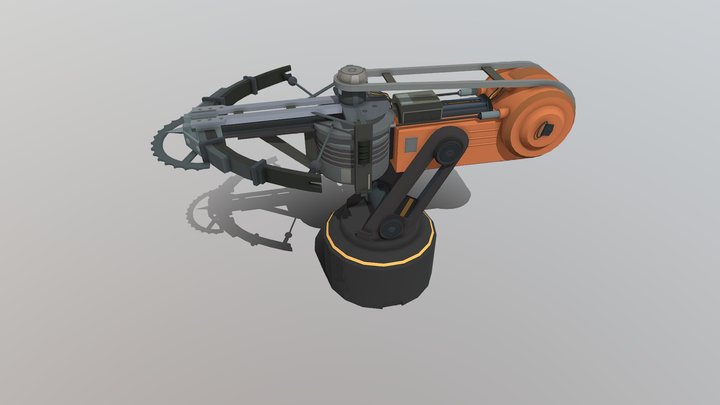 Crossbow-turret 3D Model