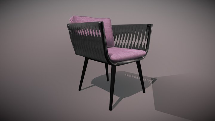 Metal_Sandalye_TAKEN 3D Model