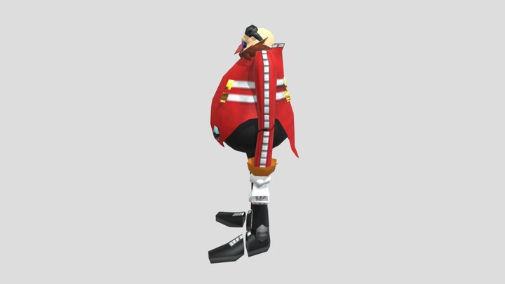 Dreamcast - Sonic Adventure - Dr Eggman 3D Model