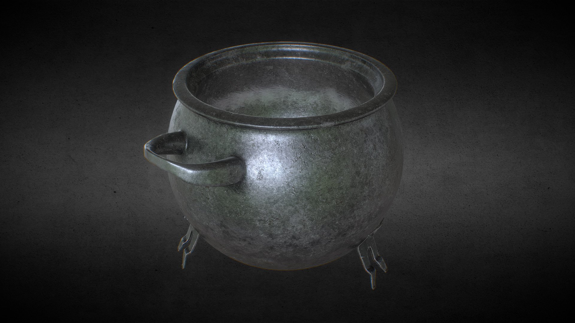 Old cauldron - 3D model by Zygomir.Fabricati.Diem ...