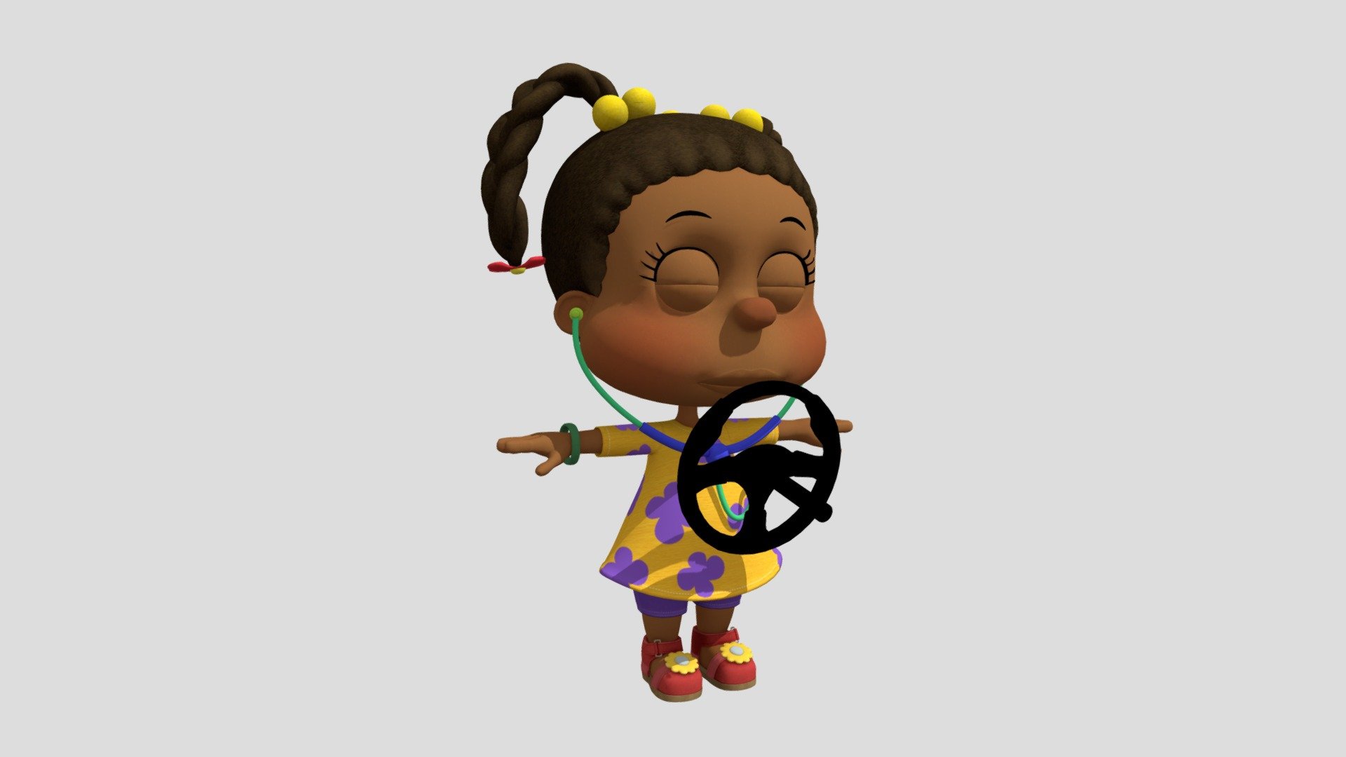 Nickelodeon Kart Racers 3 - Susie - Download Free 3D model by SMF ...