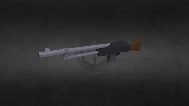 Common Rifle 3D Model