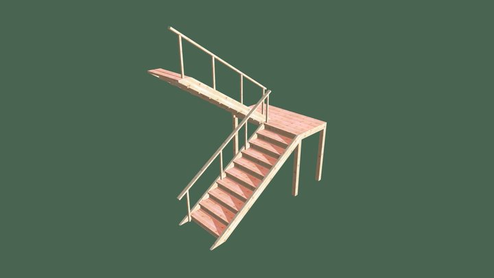 STAIRWAY 3D Model