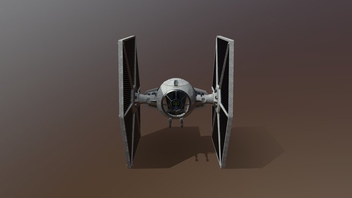 TIE Fighter 3D Model