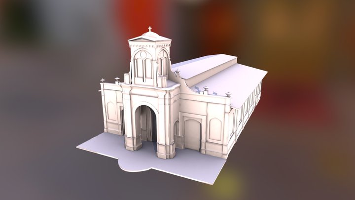 Iglesia Sabaneta - William Naranjo 3D Model