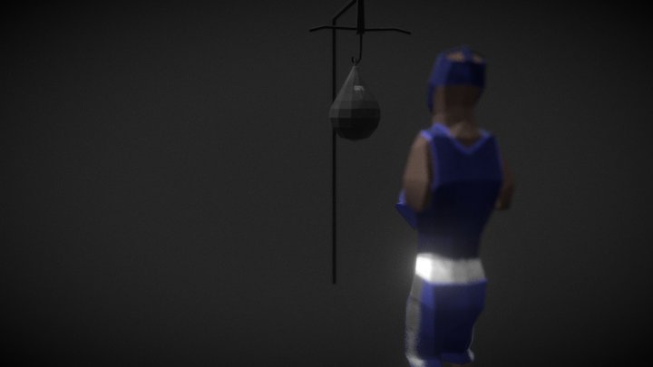 Boxing Man 3D Model