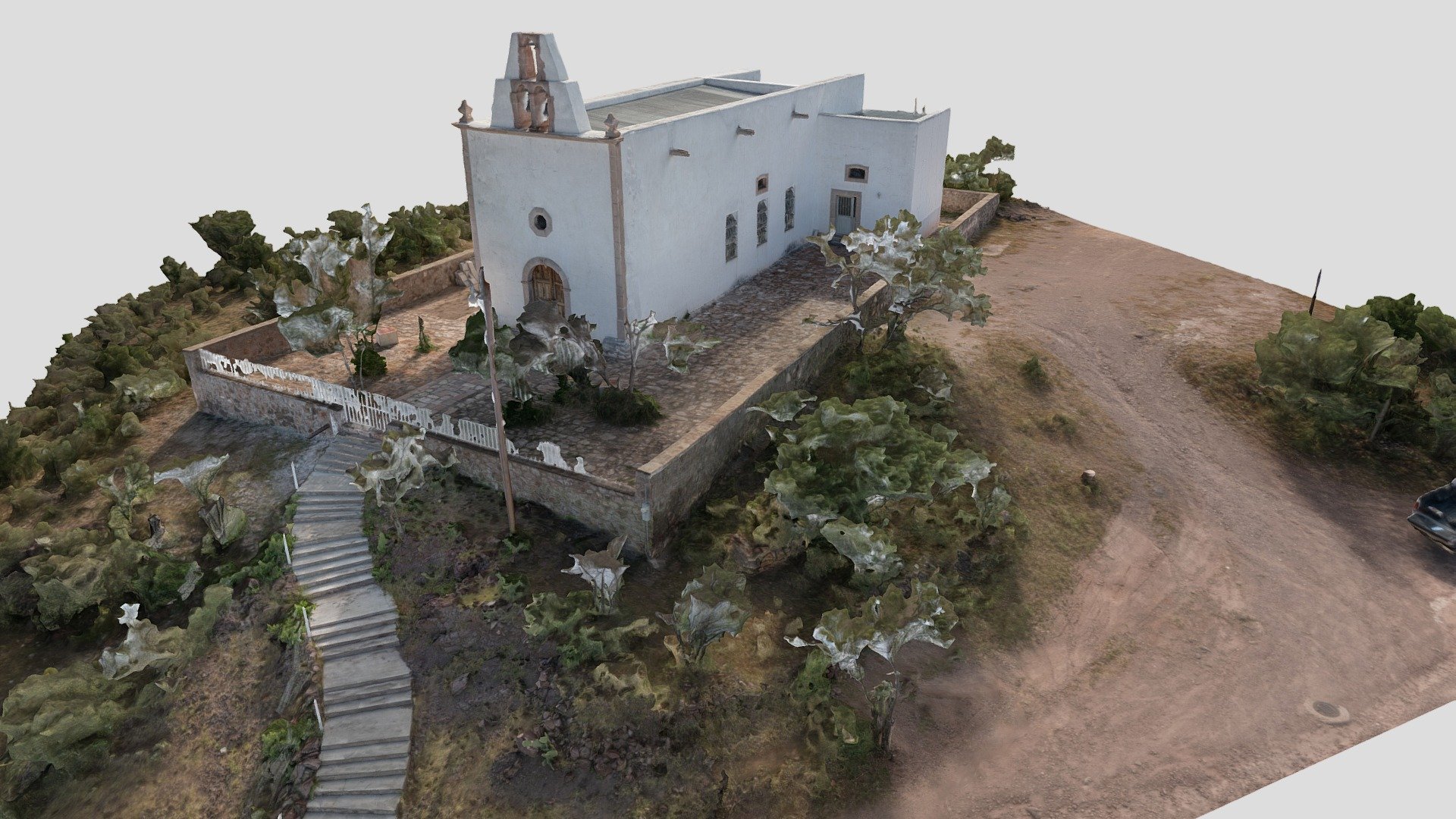 Nuestra Señora del Refugio - Chihuahua 2025 — Sketchfab embed 3D viewer