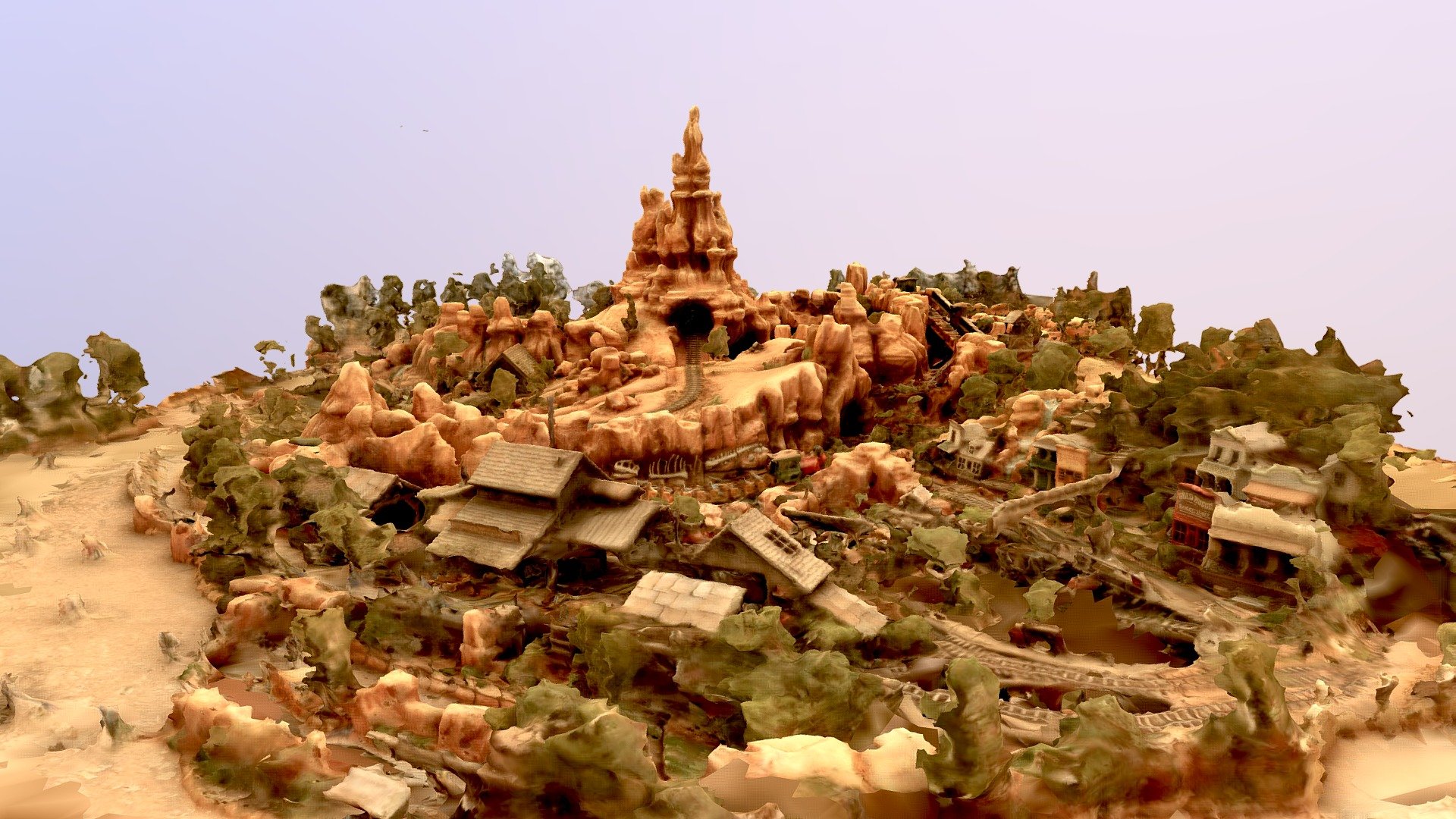 Process model of Big Thunder Mountain RR