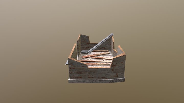 Заброшка 3D Model