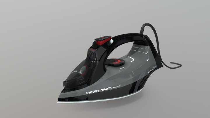 Ferro de passar philps 3D Model