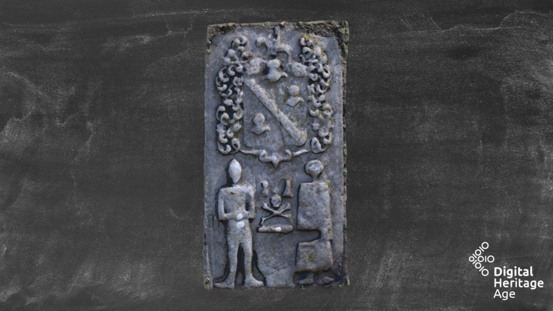 Nobber ME005-071018 tomb effigial — Sketchfab embed 3D viewer