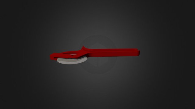 Oh Pizza Cutter 3D Model