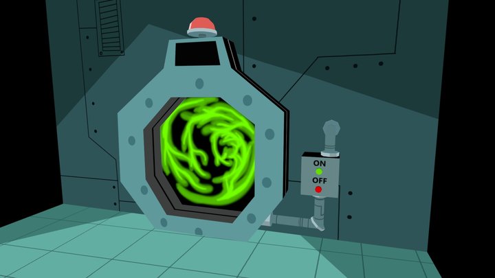 Ghost Portal 3D Model